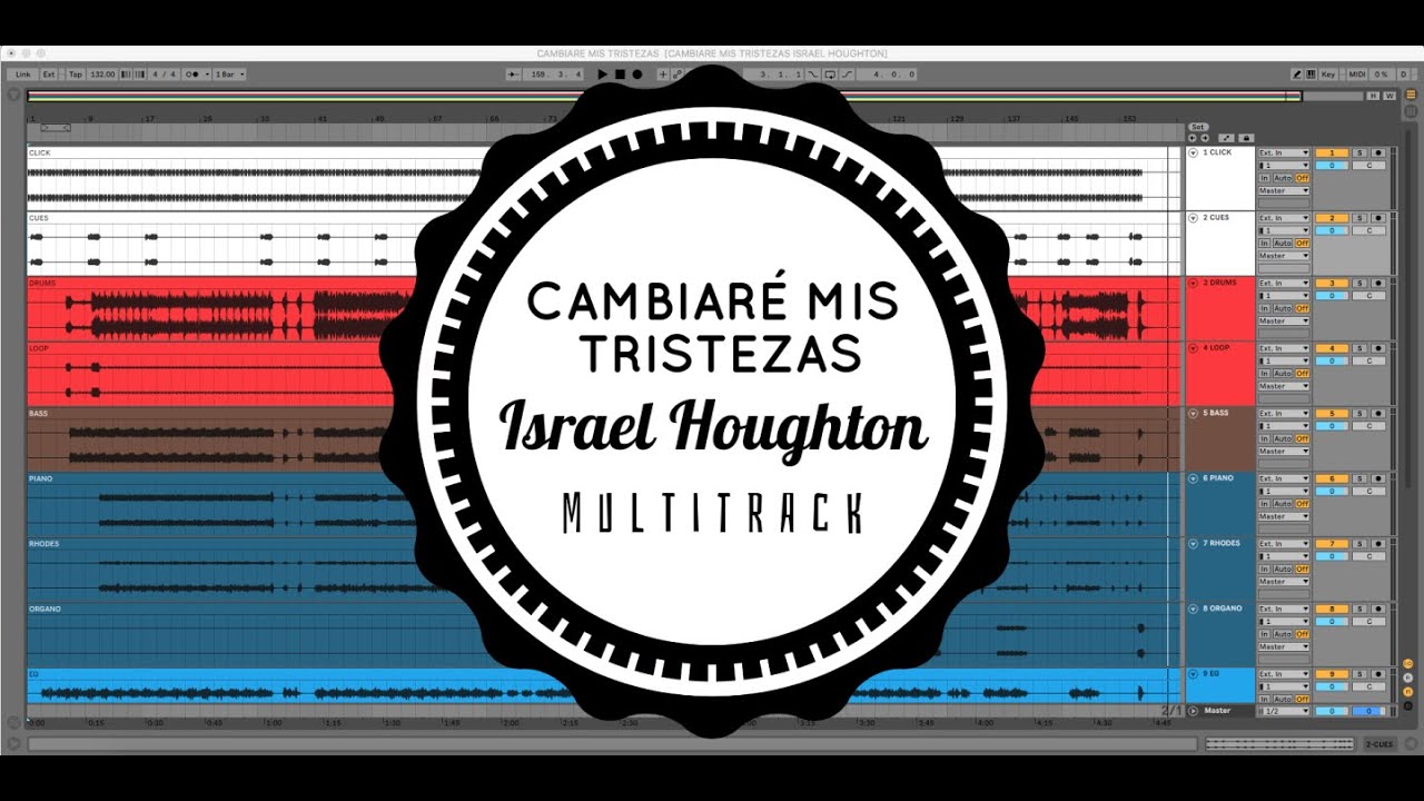 Cambiaré mis tristezas (Israel Houghton) Multitrack