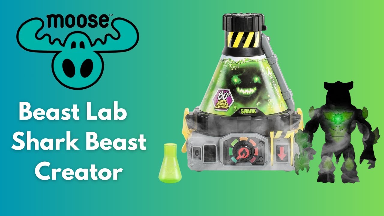 Moose Toys Beast Lab – Shark Beast Creator #moosetoys #beastlab #toyfair 