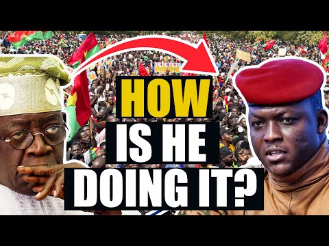 Ibrahim Traore Massive Support Amazes leaders like Tinubu