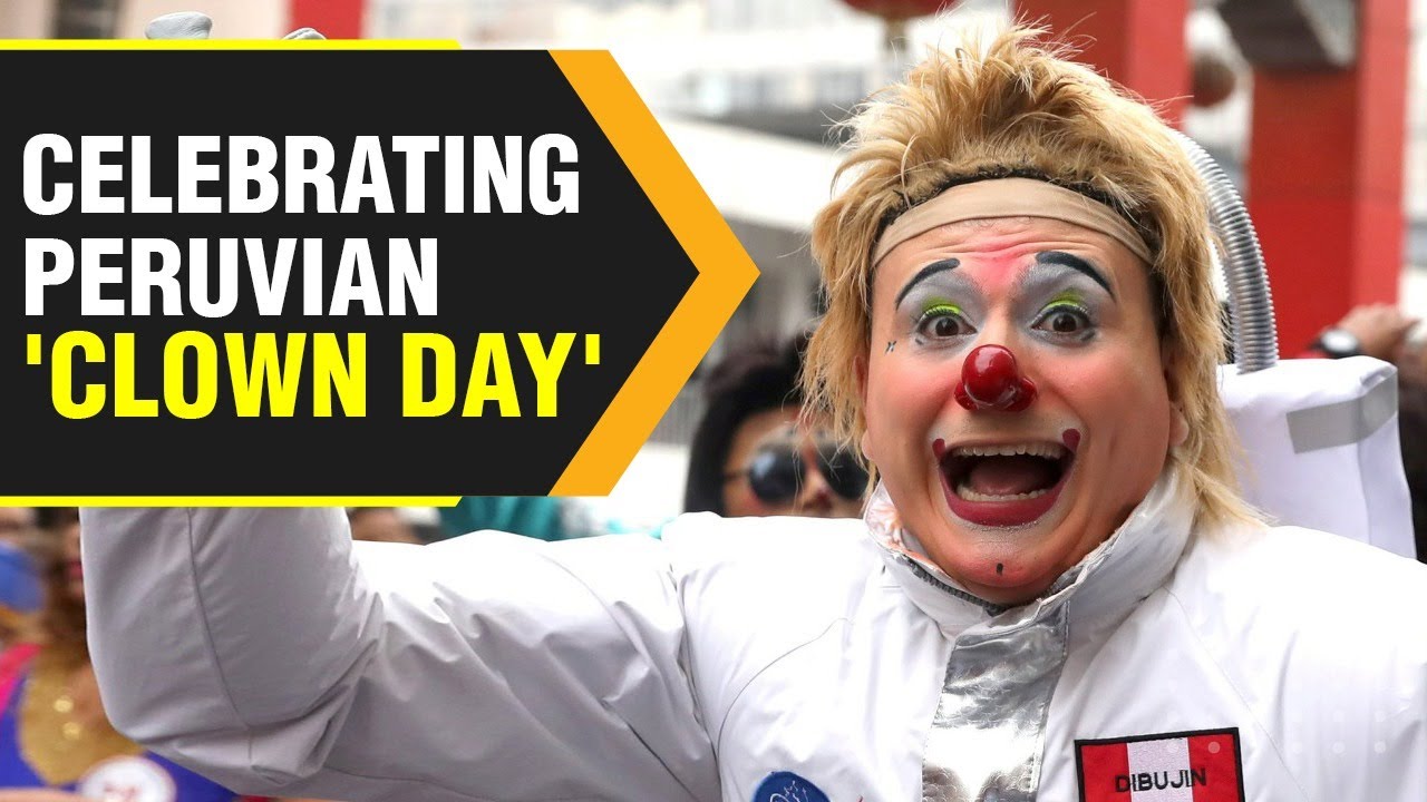 Clowns parade through Lima's streets for Peruvian Clown Day | WION Originals - WION