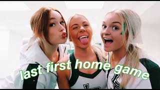 last first home football game vlog!!