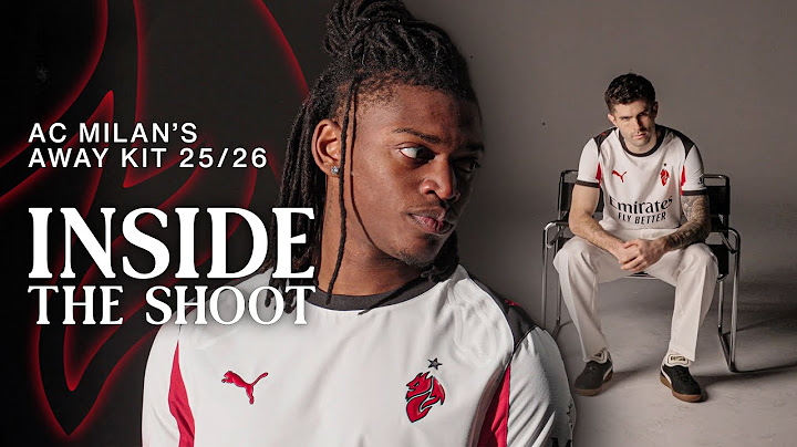 Inside the AC Milan’s 25/26 Away Kit shoot | Behind the Scenes  😈🔙