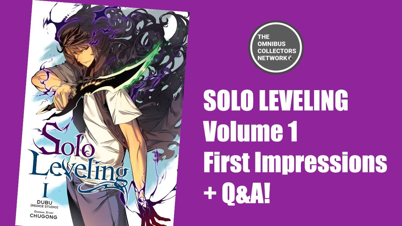 Solo Leveling Vol 1 First Impressions/Review! 