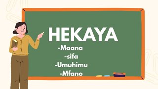STORIES | STORY STORIES #story #education #teacher #swahili #swahilistories