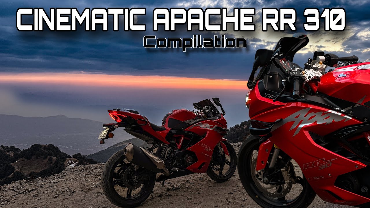 Cinematic TVS Apache RR 310 | 5 Minutes of Pure Riding Therapy 🏍️🔥
