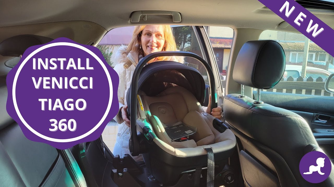 How to install Venicci Tiago 360 Isofix Base
