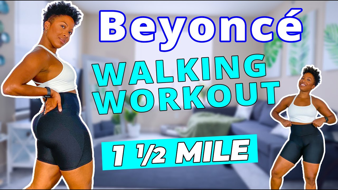 Beyonce Greatest Hits FAST WALKING WORKOUT | 20 MIN | Beginner ...