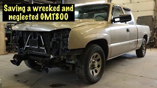 Rebuilding a 2007 Chevrolet Silverado after it hit a pole and a bit of rejuvenation after 15 years