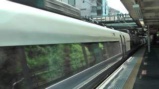 E351系中央本線特急スーパーあずさ18号新宿行き西国分寺駅通過