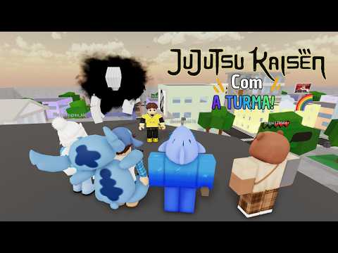 DEFEATING ALL BOSSES IN JUJUTSU SHENANIGANS! - Jujutsu Shenanigans with the squad! 🌈☁️