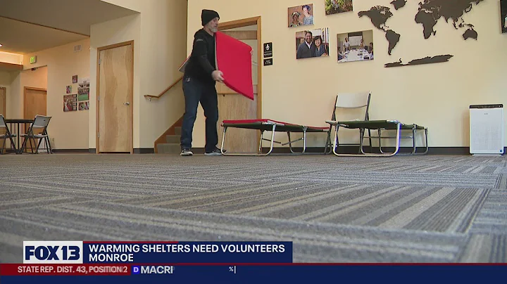 Warming shelters need more volunteers ahead of freezing weather | FOX 13 Seattle