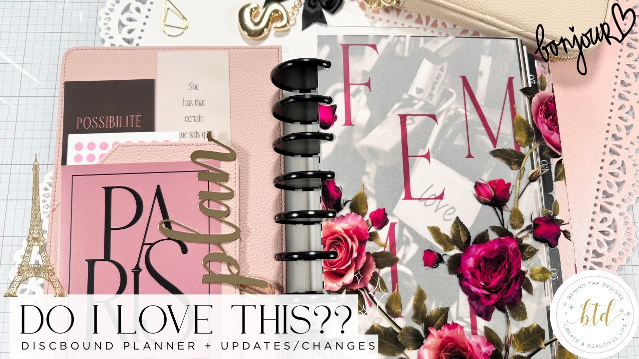 Обзор системы планирования на дисках Discbound Half-Letter | Обновления и изменения | Подходит ли...