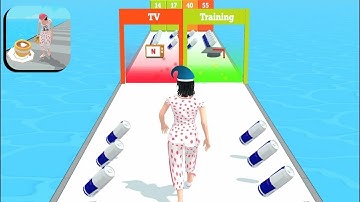 NIVEL MAXIMO Sleepy Run 👧💤 Gameplay Walkthrough Android, iOS All Levels 5 #Shorts