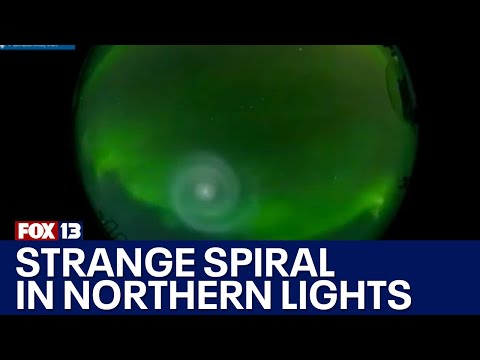 Mysterious spiral appears