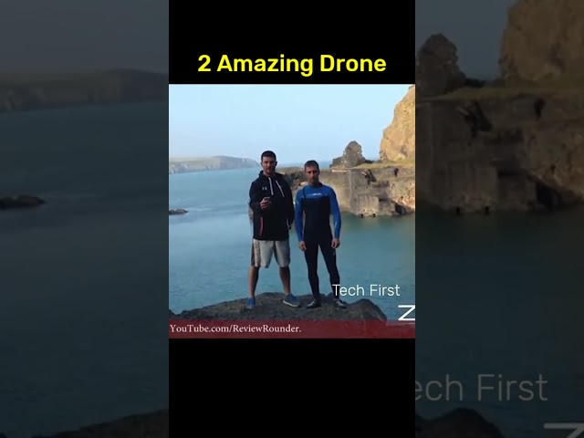 2 Amazing Drone 🤯 mini drone | Tech First | #shorts #technology #drone class=