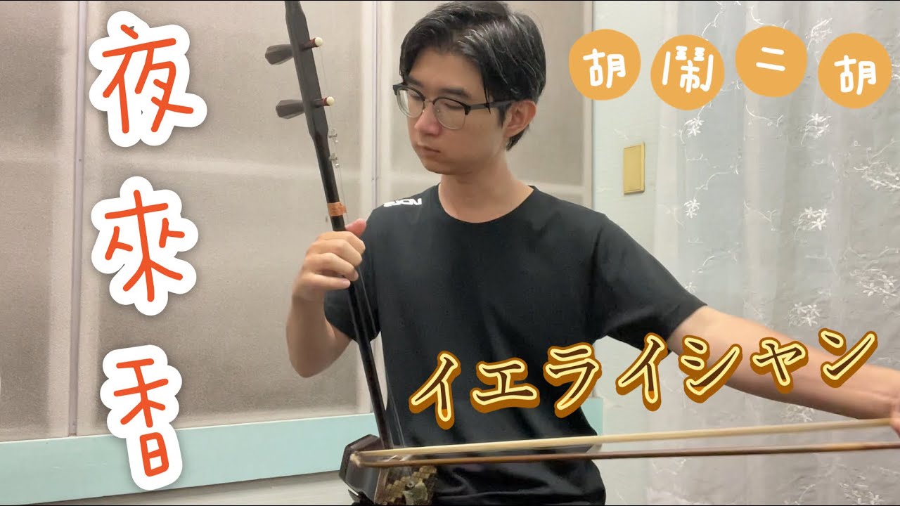 【夜來香/李香蘭】イエライシャン|テレサ・テン|cover by 胡鬧二胡