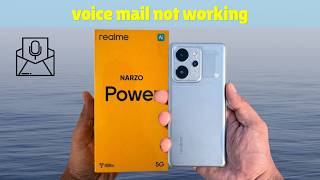 How to fix voice mail not working Realme Narzo Power