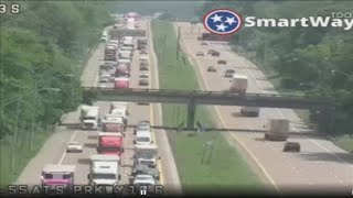 MPD: West lanes on I40 bridge back open after chemical spill