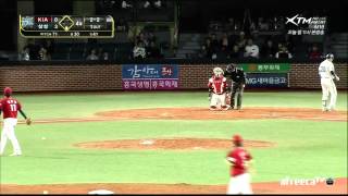 Pitch one ball, get two balls thrown back at you