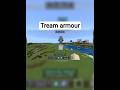 ||🤯Minecraft best armour tream 🚫||#shorts