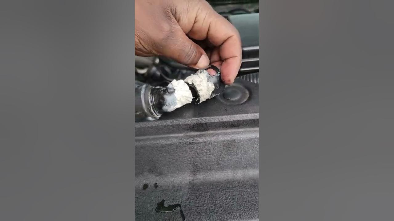 2014 F150 heater core hose replacement Coolant hose leak repair YouTube