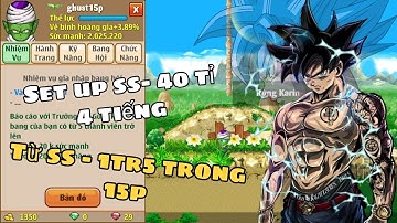 Ngọc Rồng Online - Thử thách úp sức mạnh từ ss - 1tr5 sức mạnh sẵn sàng cho 40 tỉ chỉ 4 tiếng !