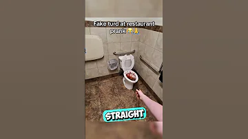 He Placed This In The Restaurant Toilet Shorts 