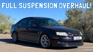 New Bilstein Suspension and Maptun Lowering Springs for My Saab 9-3!