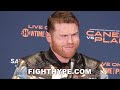 CANELO FULL POST-FIGHT VS. CALEB PLANT | TALKS UNDISPUTED KNOCKOUT, WHAT'S NEXT, & MORE