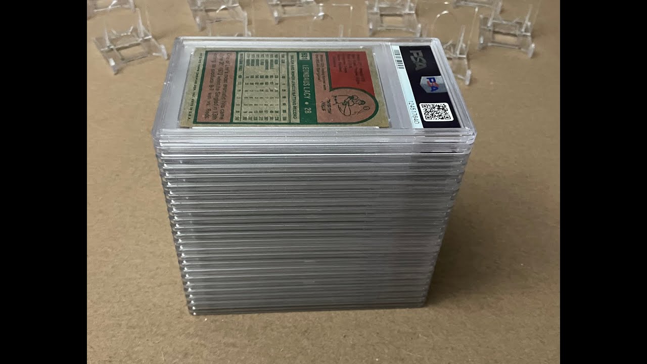 Огромный рейтинг винтажных коллекционных карточек PSA (3 из 3) - 1975-1984 гг. - 💥Отличные оценки💥