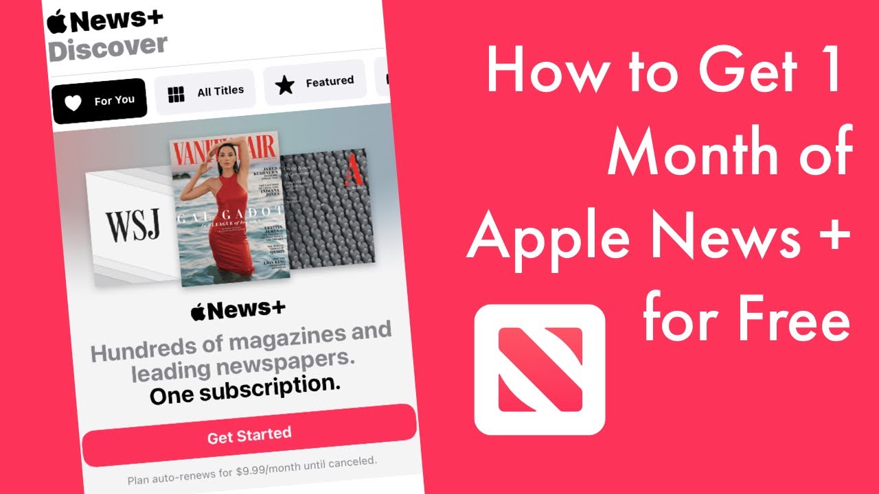 How To Get Apple News Plus For Free Get 1 Month Free LEGAL NO HACK How To Get Apple News Plus For Free Get 1 Month Free LEGAL NO HACK