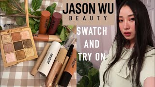 JASON WU BEAUTY SWATCH and TRY ON- its so PRETTY and CLEAN♡♡♡