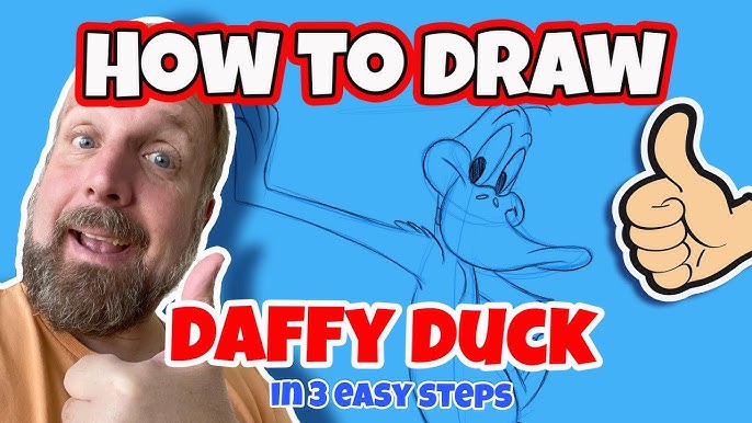 5 Ways To Learn Draw Daffy Duck In 3 Easy Steps 2024