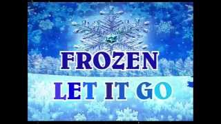 LET IT GO  whit Lyrics  Frozen  Children's songs