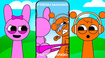 Sprunki Incredibox OREN and PINKI react to SUS TikToks / Themselves / Memes - 7