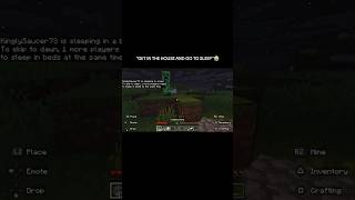 GET IN HOUSE GO TO SLEEP #twitchstreamer #twitchclips #minecraft #minecraftshorts #gaming #wlw