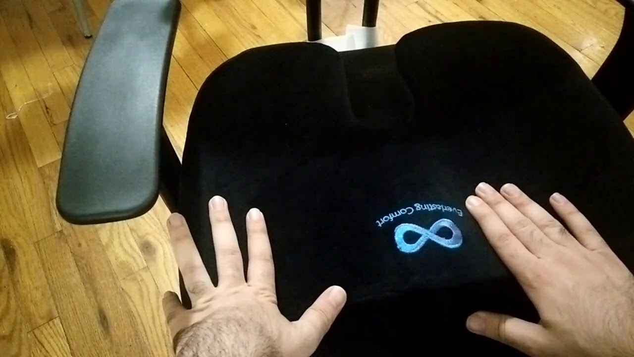 Everlasting Comfort Memory Foam Seat Cushion - YouTube