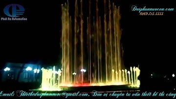 Nhạc nước nghệ thuật hồ nước hình tròn, Nhạc nước nghệ thuật bể tròn