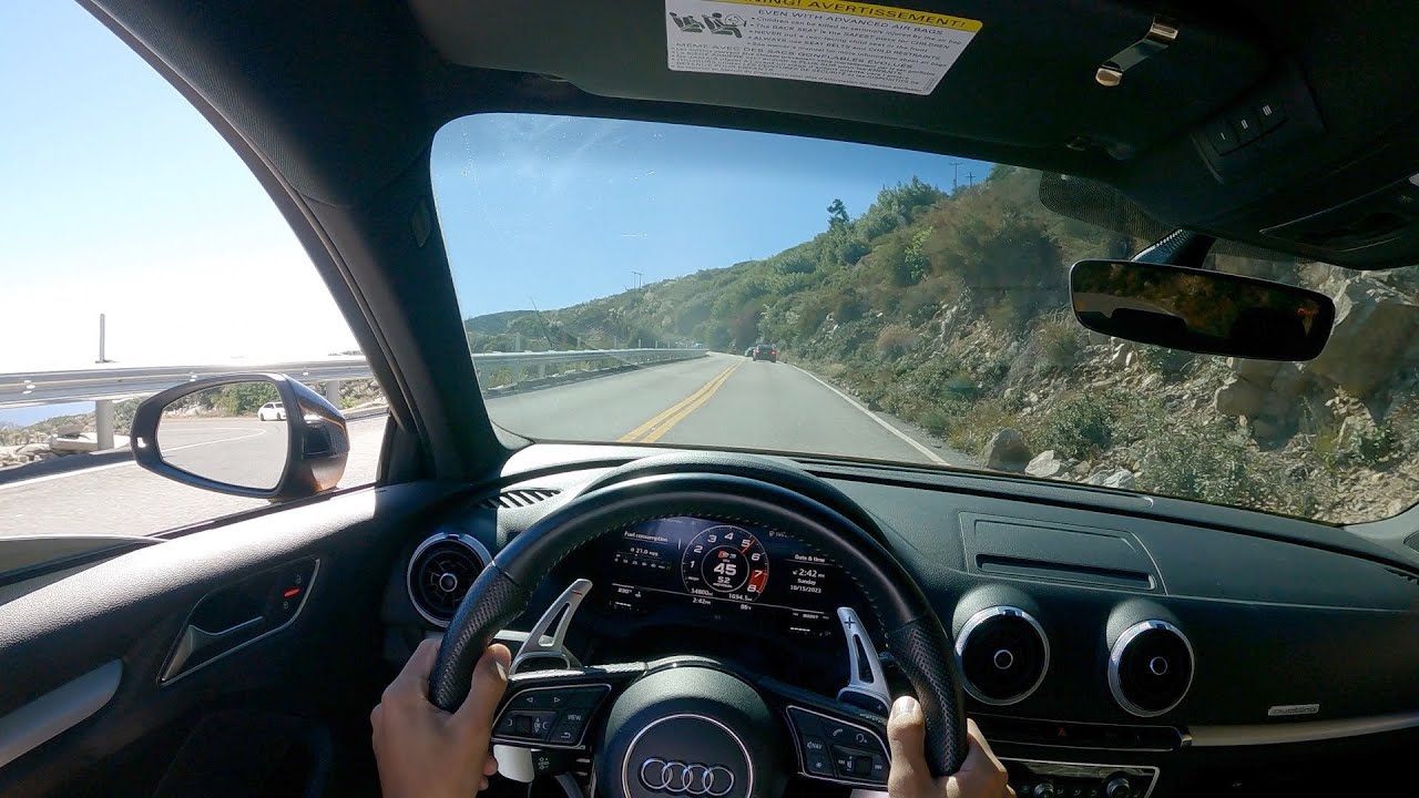 TUNED AUDI S3 CANYON RUN !! (POV)