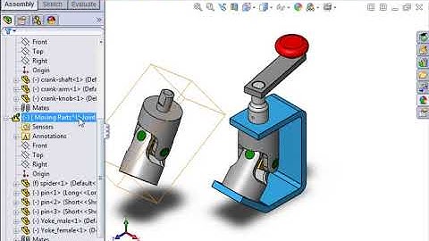 Solidworks Assembly Features 01 Assembly Structure   02 Flexible Sub Assemblies