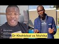 Dr Khehlelezi uveza okushaqisayo ngoNtsika oseqola ngegama *lokusiza*