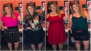 HOLIDAY CLOTHING TRY-ON HAUL AT TORRID! | Taren Denise