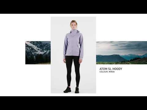Arc'teryx | Atom SL Hoody Women's - Mirai - YouTube