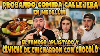 COMIDA CALLEJERA y CEVICHE DE CHICHARRÓN en CAMPO VALDÉS !!