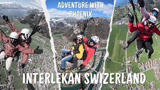 Interlaken Adventures 🇨🇭 Paragliding & Lake Thun Cruise | Phoenix Premium Dealers Europe Tour 2026