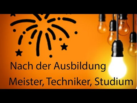 New Update Nach der Ausbildung / Meister / Techniker / FOS / Elektroniker / Studium Lehrer am Berufskolleg