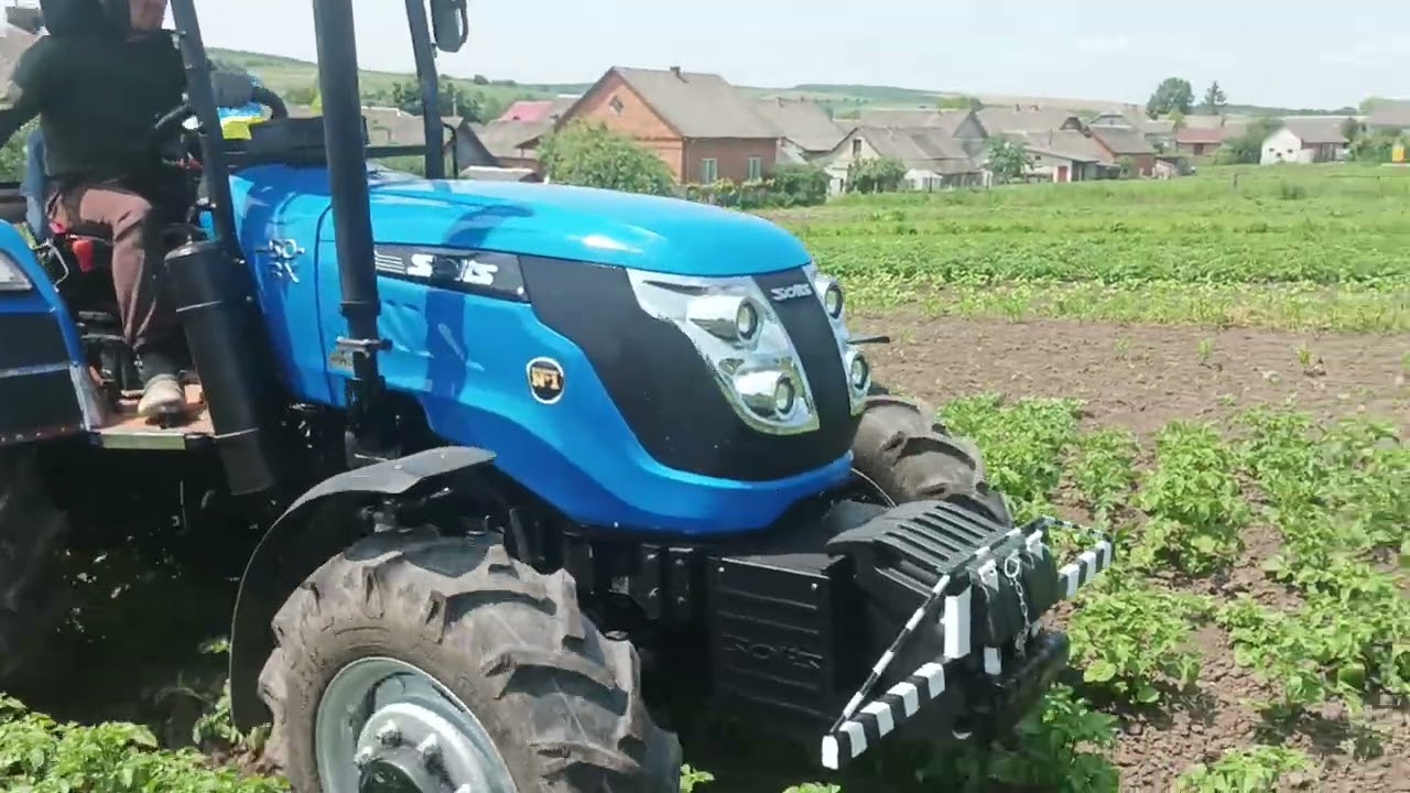 Соліс 50 то вам не Кубота❗Підгортання картоплі.