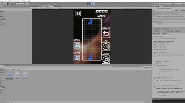 Unity 2018   Tetris Test #1