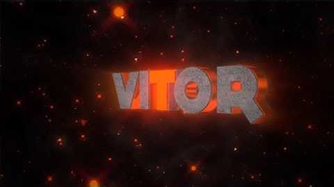 Intro com o nome vitor