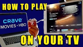 How to Play CRAVE Movies on your TV that doesn’t have app! screenshot 1